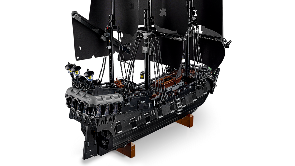 Le bateau pirate du capitaine Jack Sparrow
