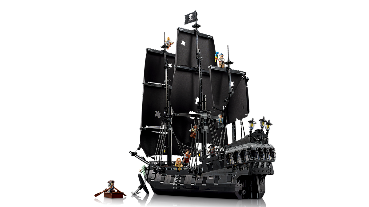 Le bateau pirate du capitaine Jack Sparrow