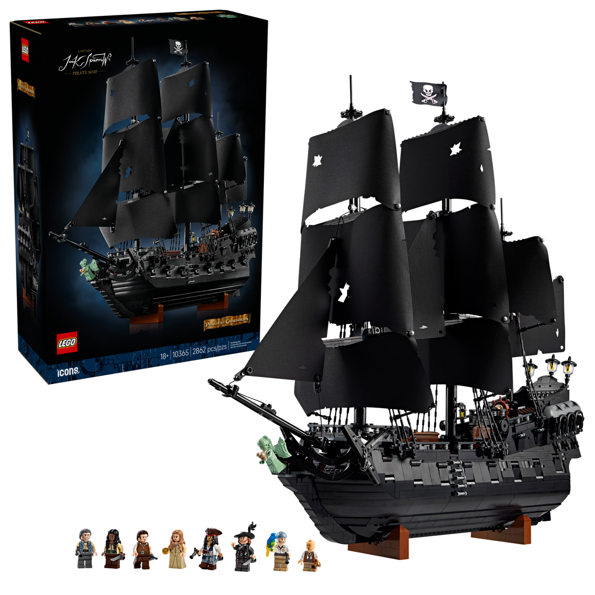 Le bateau pirate du capitaine Jack Sparrow