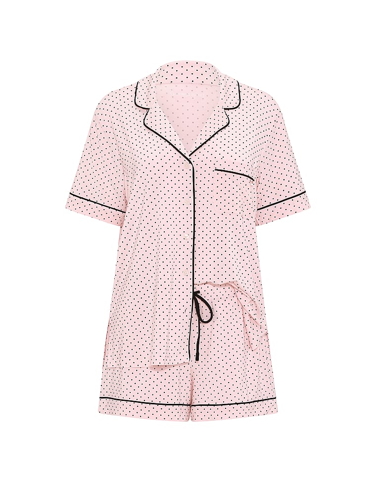 SoSoft™ Modal Short Pajama Set - Angel Pink Dots