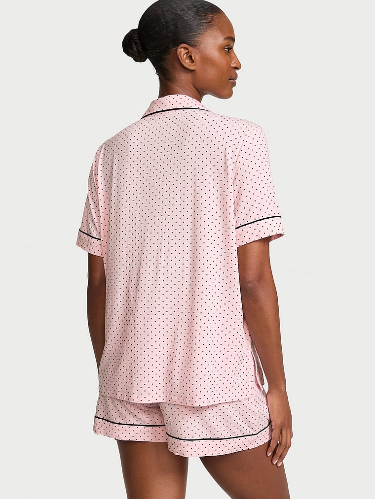 SoSoft™ Modal Short Pajama Set - Angel Pink Dots