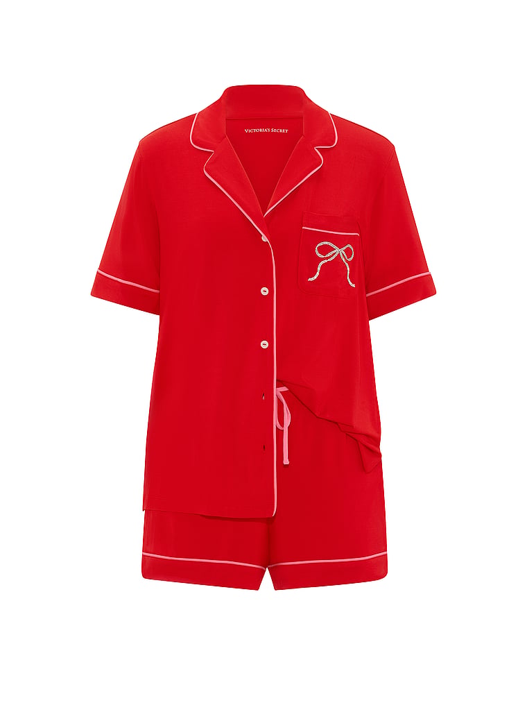SoSoft™ Modal Short Pajama Set - Lipstick