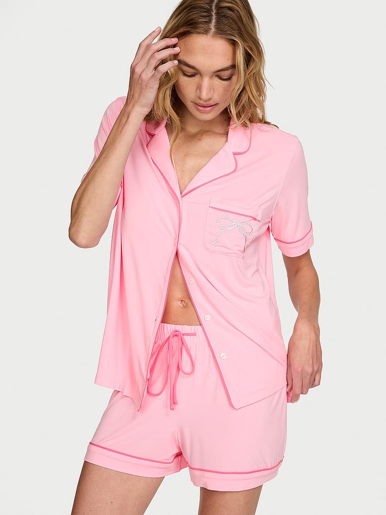 SoSoft™ Modal Short Pajama Set - Victoria Pink