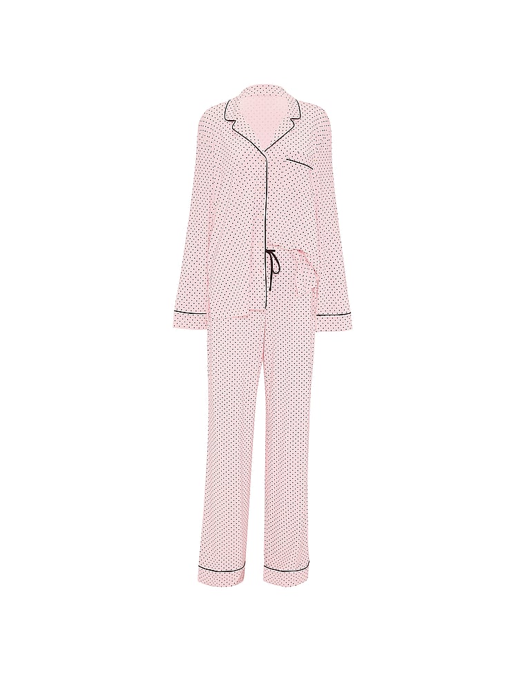 SoSoft™ Modal Long Pajama Set - Angel Pink Dots