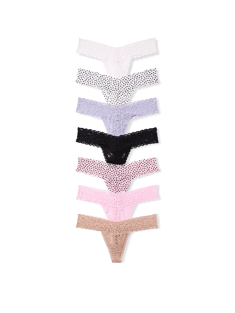 7-Pack Lacie Thong Panties