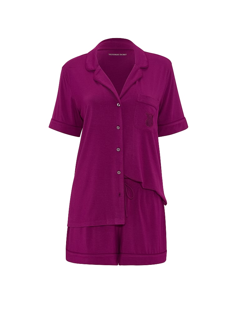 SoSoft™ Modal Short Pajama Set - Purple