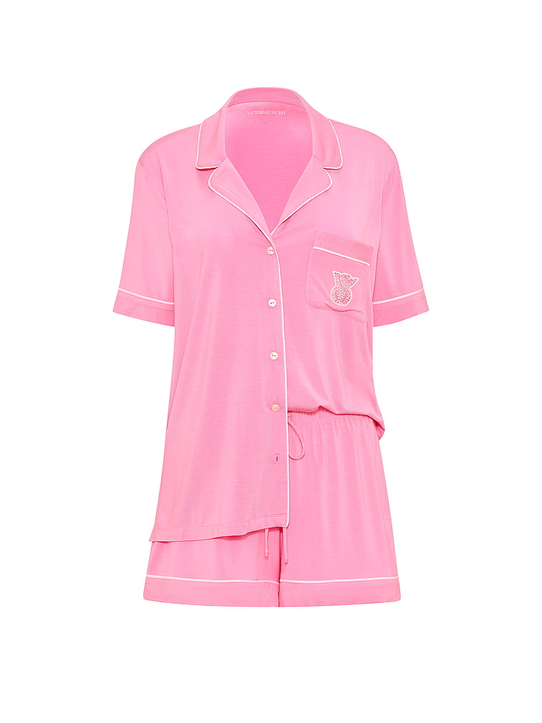 SoSoft™ Modal Short Pajama Set - Pink Sugar
