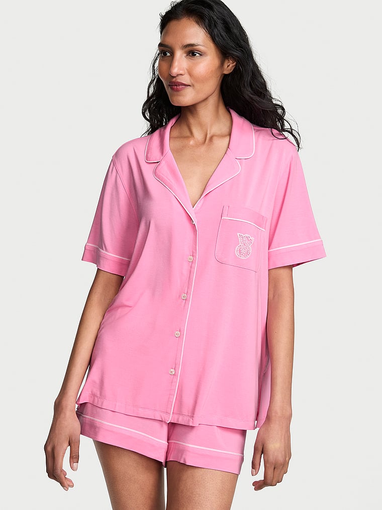SoSoft™ Modal Short Pajama Set - Pink Sugar