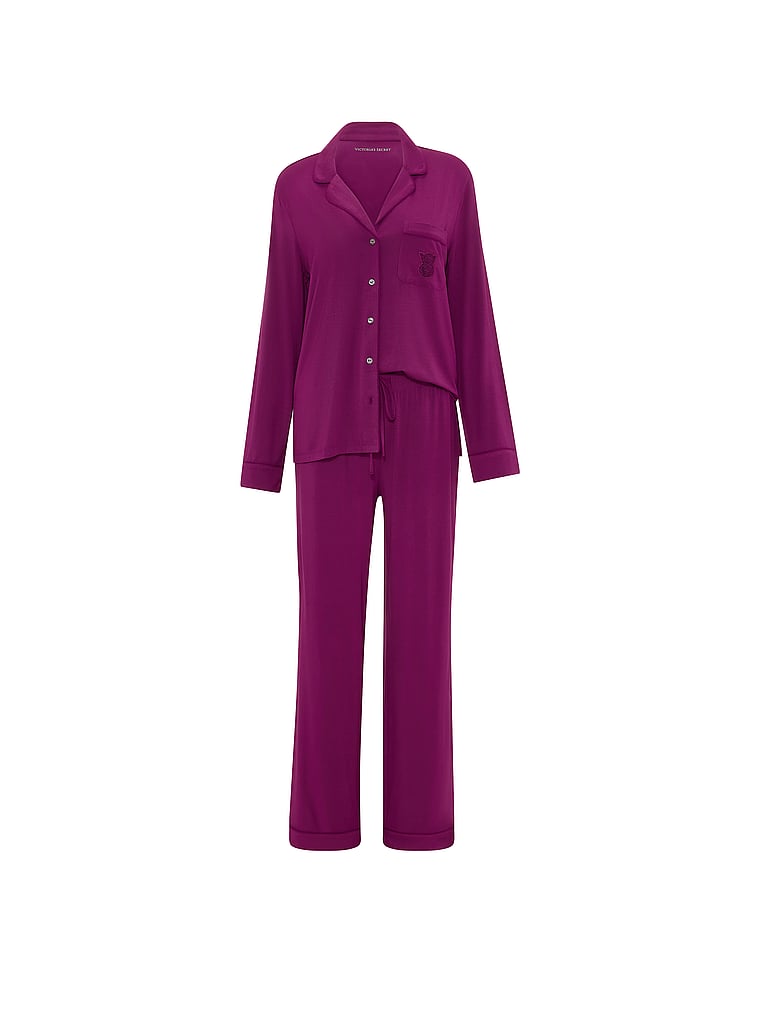 SoSoft™ Modal Long Pajama Set - Purple