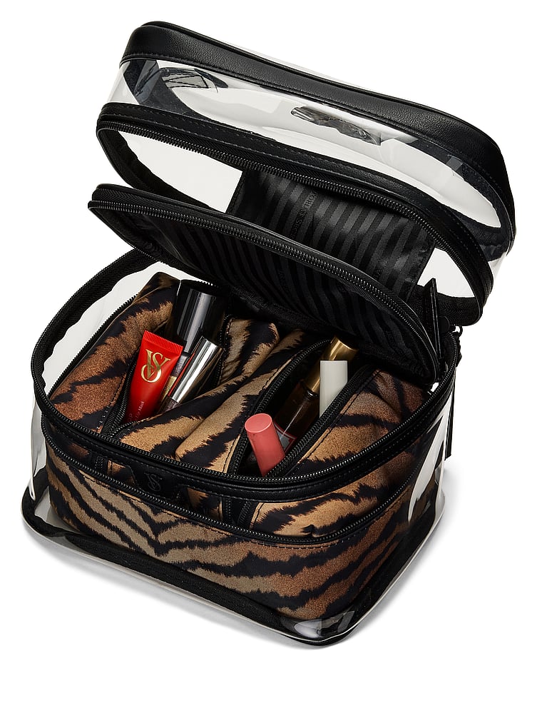 4-Piece Makeup Bag - Tiger