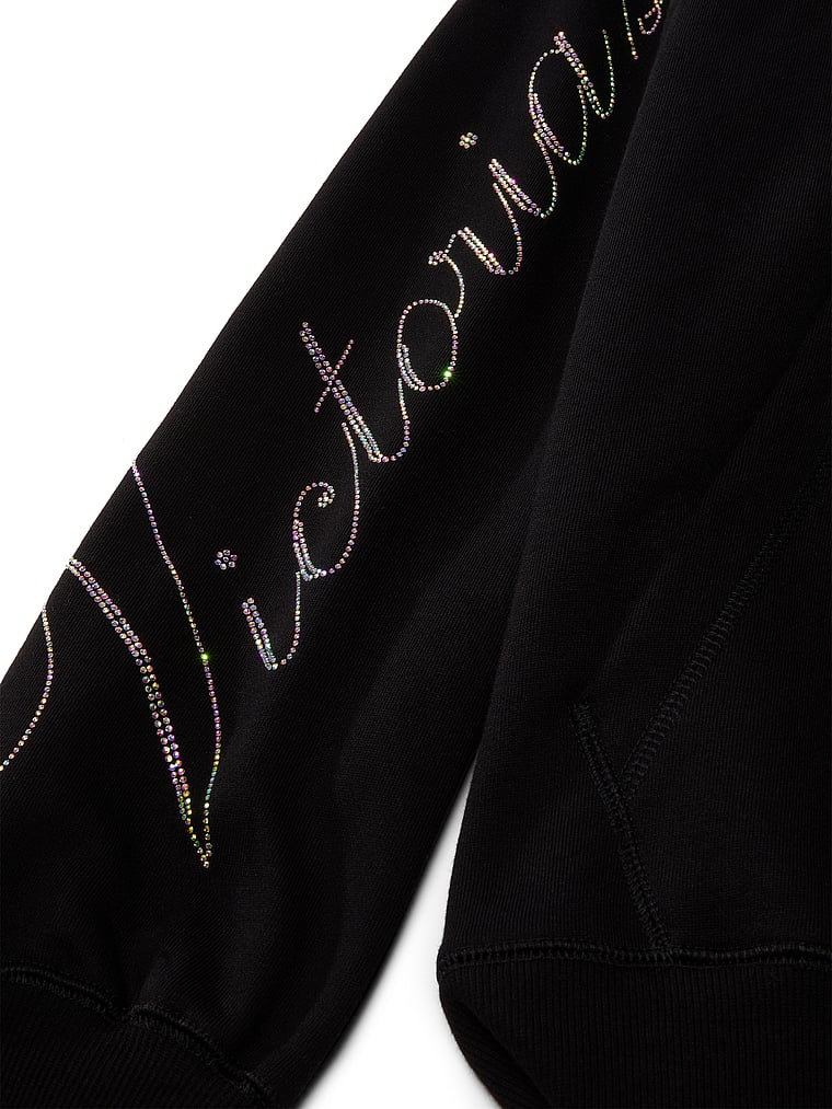 Iconic Fleece Hoodie - Black