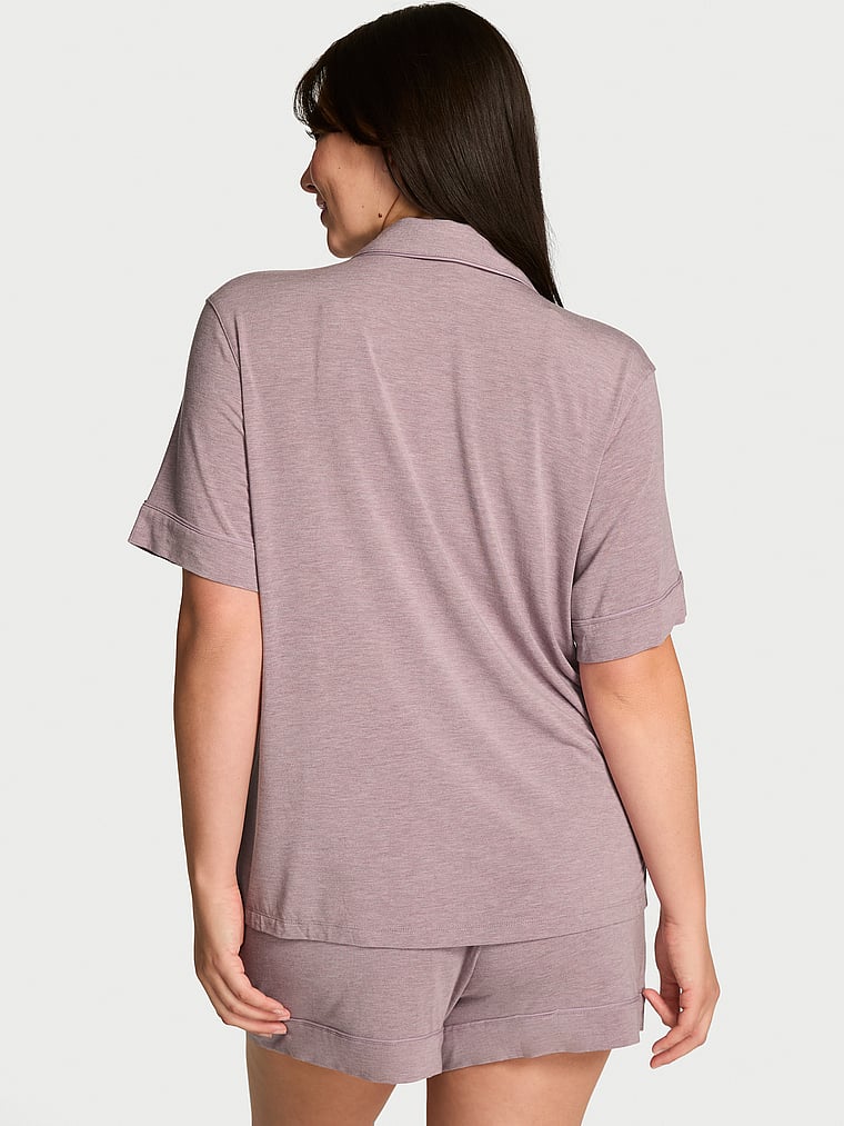 SoSoft™ Modal Short Pajama Set - Heather Violet Haze