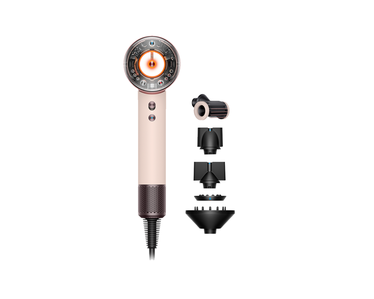 Sèche-cheveux Dyson Supersonic Nural™ – Cheveux raides à ondulés – Rose céramique