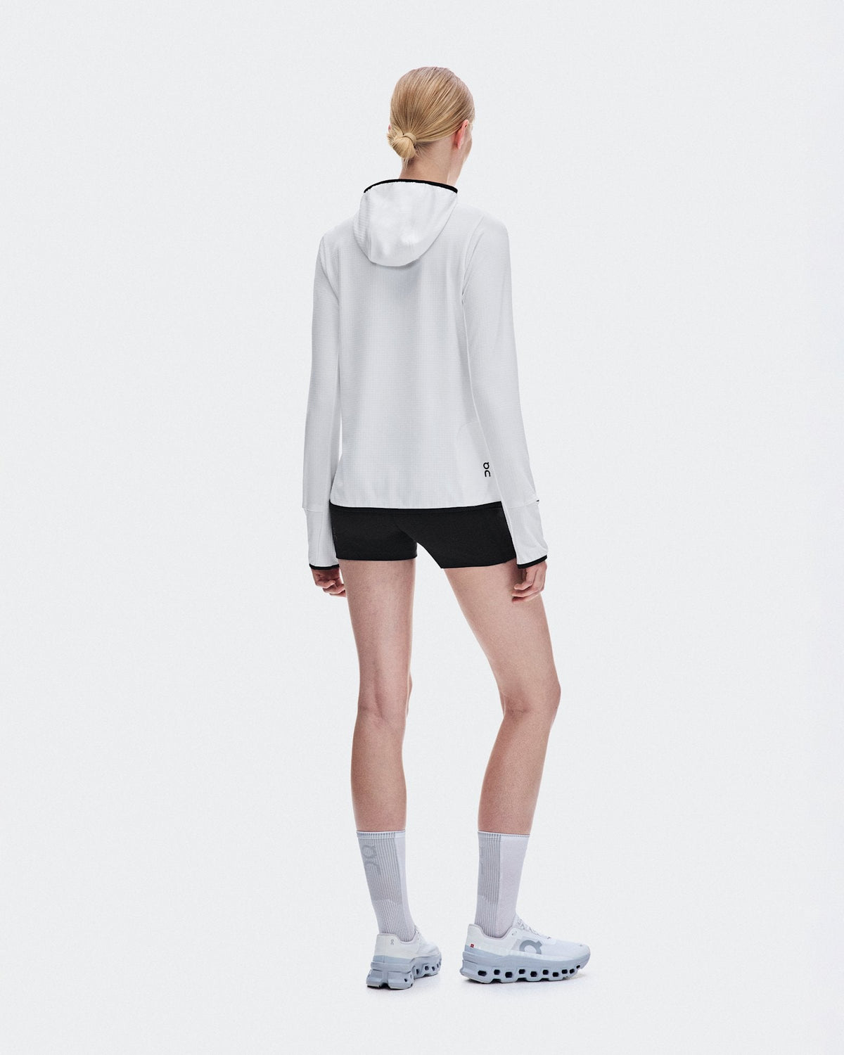  Climate Zip Hoodie femme - White