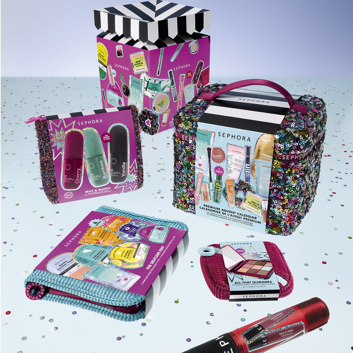 Calendario de Adviento Premium - 24 sorpresas en un neceser vanity