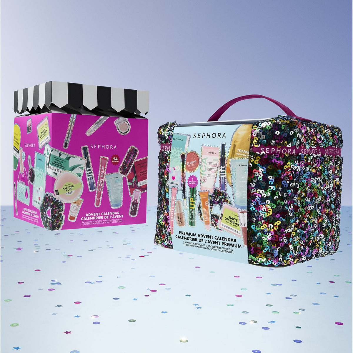 Calendario de Adviento Premium - 24 sorpresas en un neceser vanity