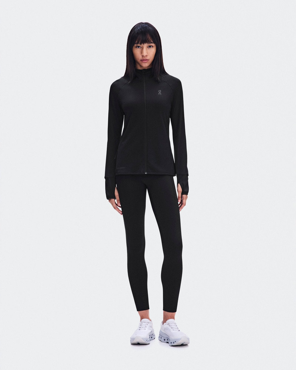  Climate Zip Hoodie femme - Black
