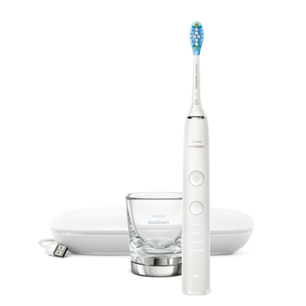 Sonicare DiamondClean 9000 Brosse à dents électrique avec application - Blanche