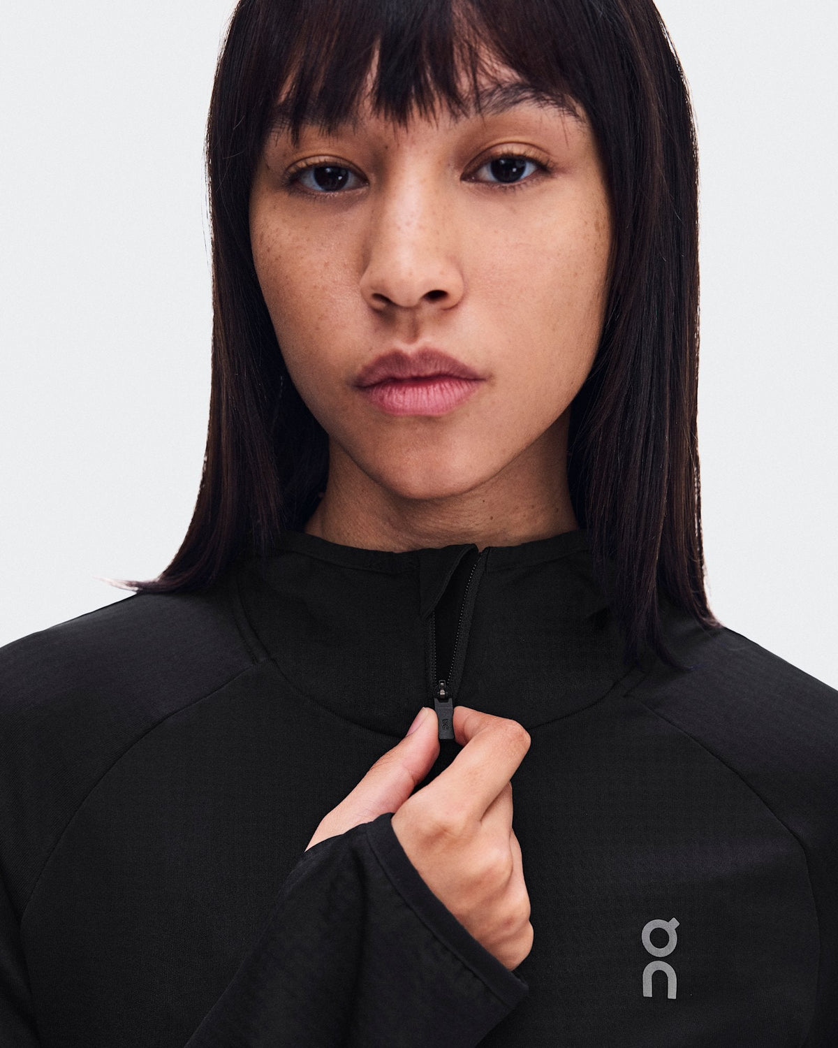  Climate Zip Hoodie femme - Black