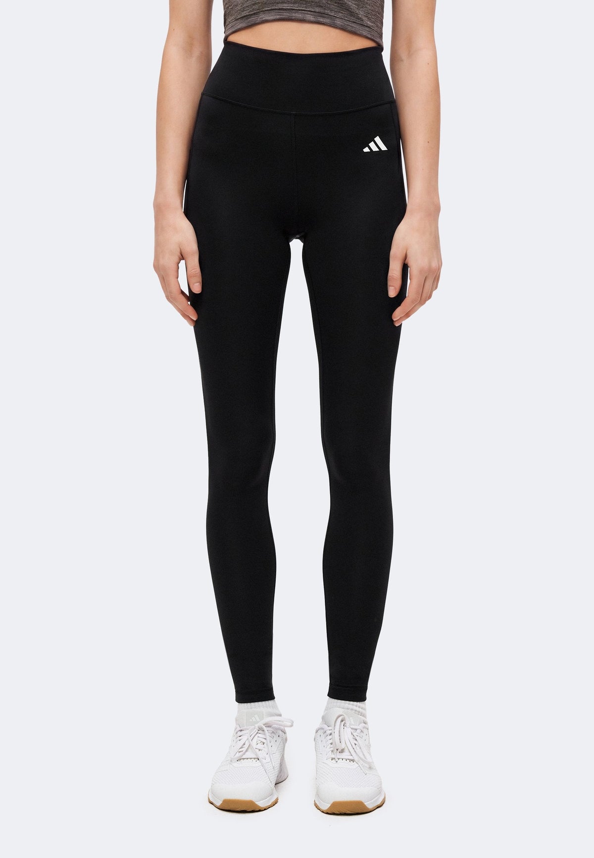 adidas Performance Optime Essentials Stash Pocket Full Length – Leggings Femme – black/noir