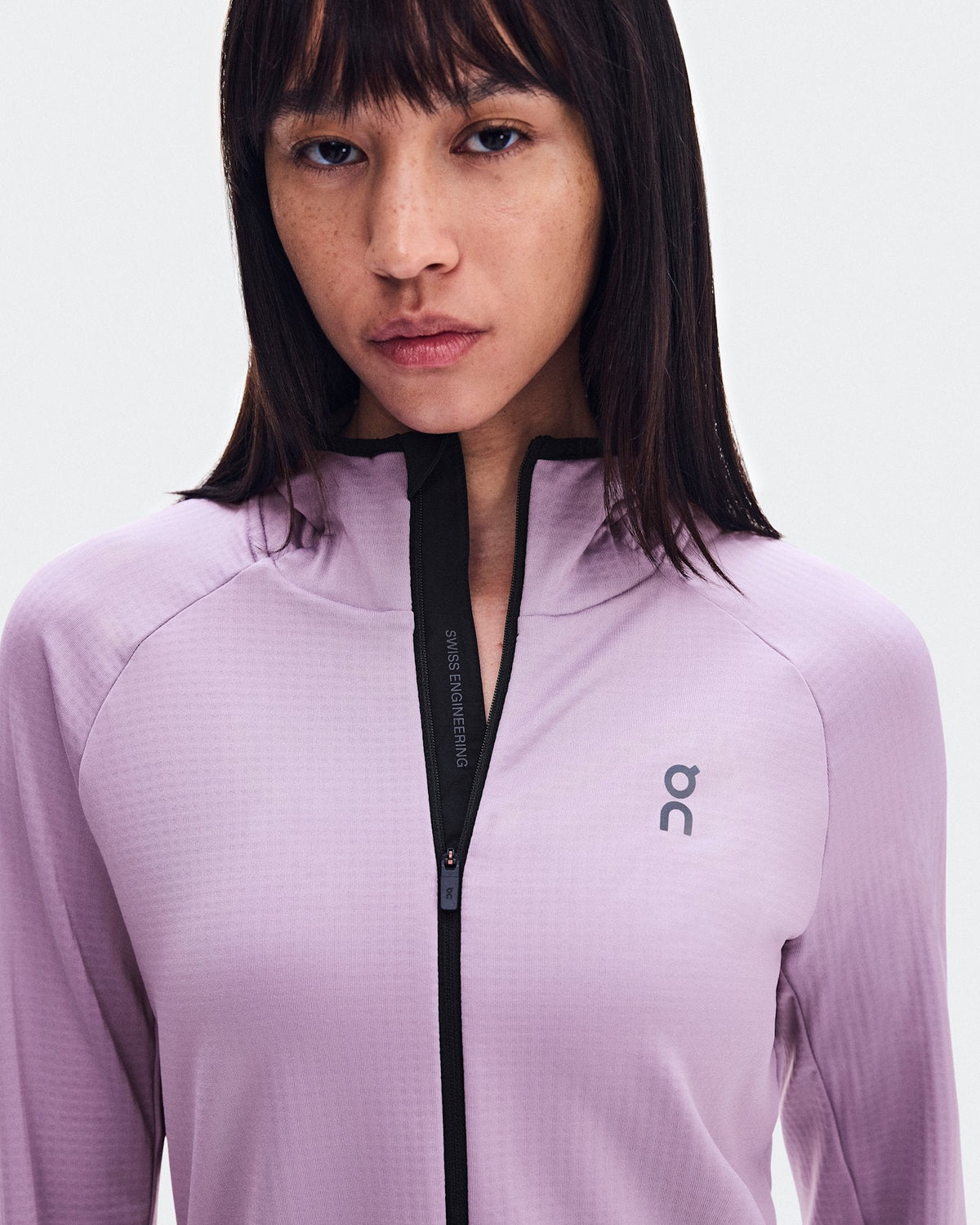 Climate Zip Hoodie femme - Mallow