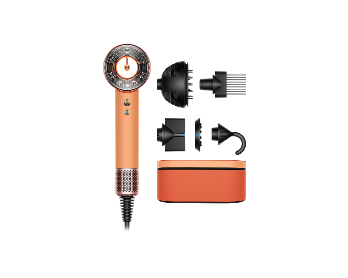 Sèche-cheveux Dyson Supersonic Nural™ – Cheveux bouclés à frisés – Abricot Céramique