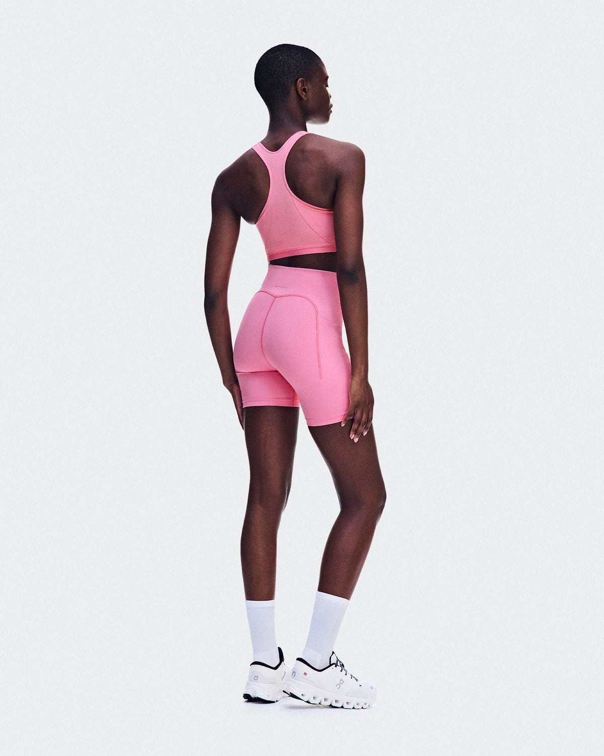  Train Tights Short 6" femme - Bubblegum