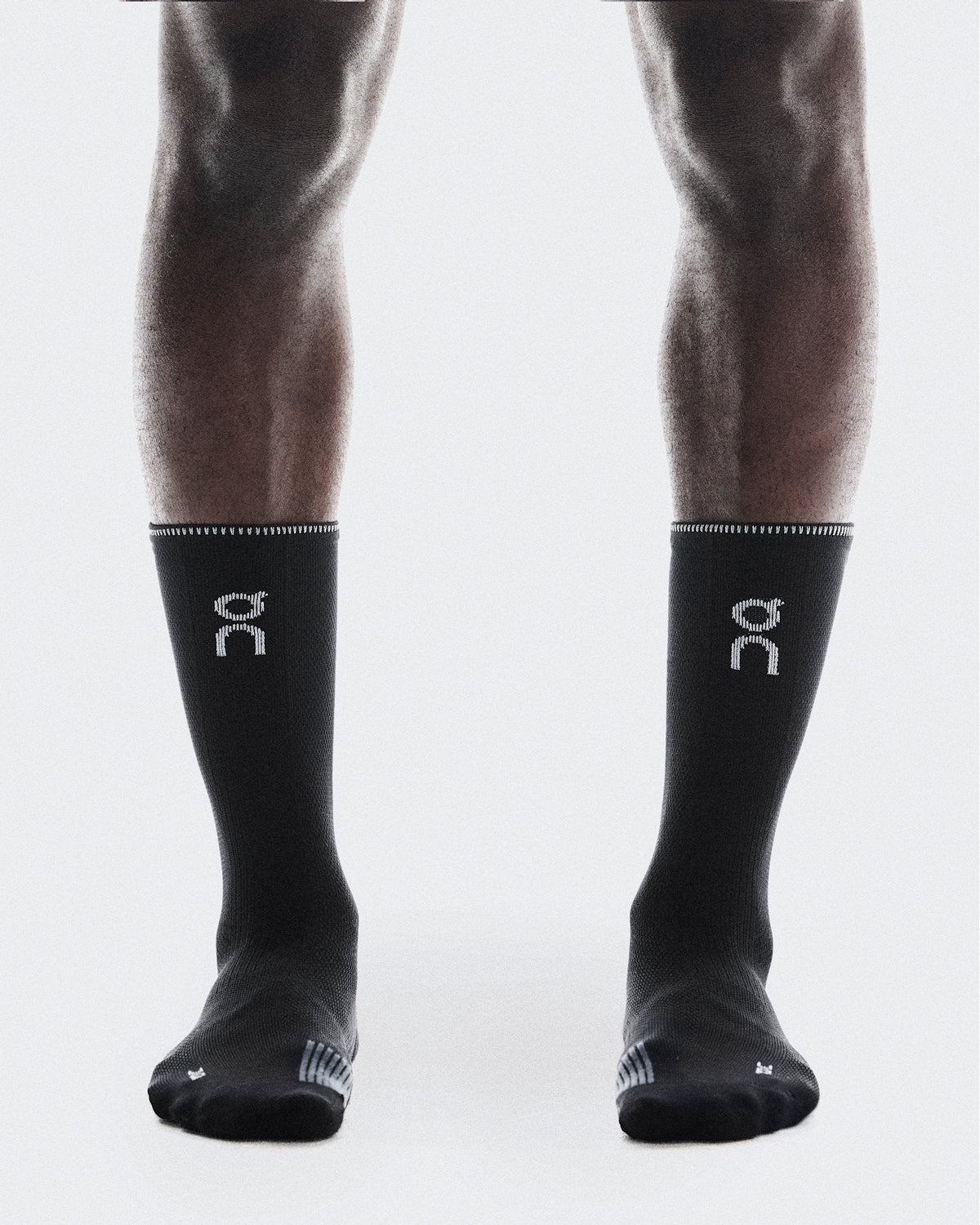 Performance Run Sock High - Black | Eclipse