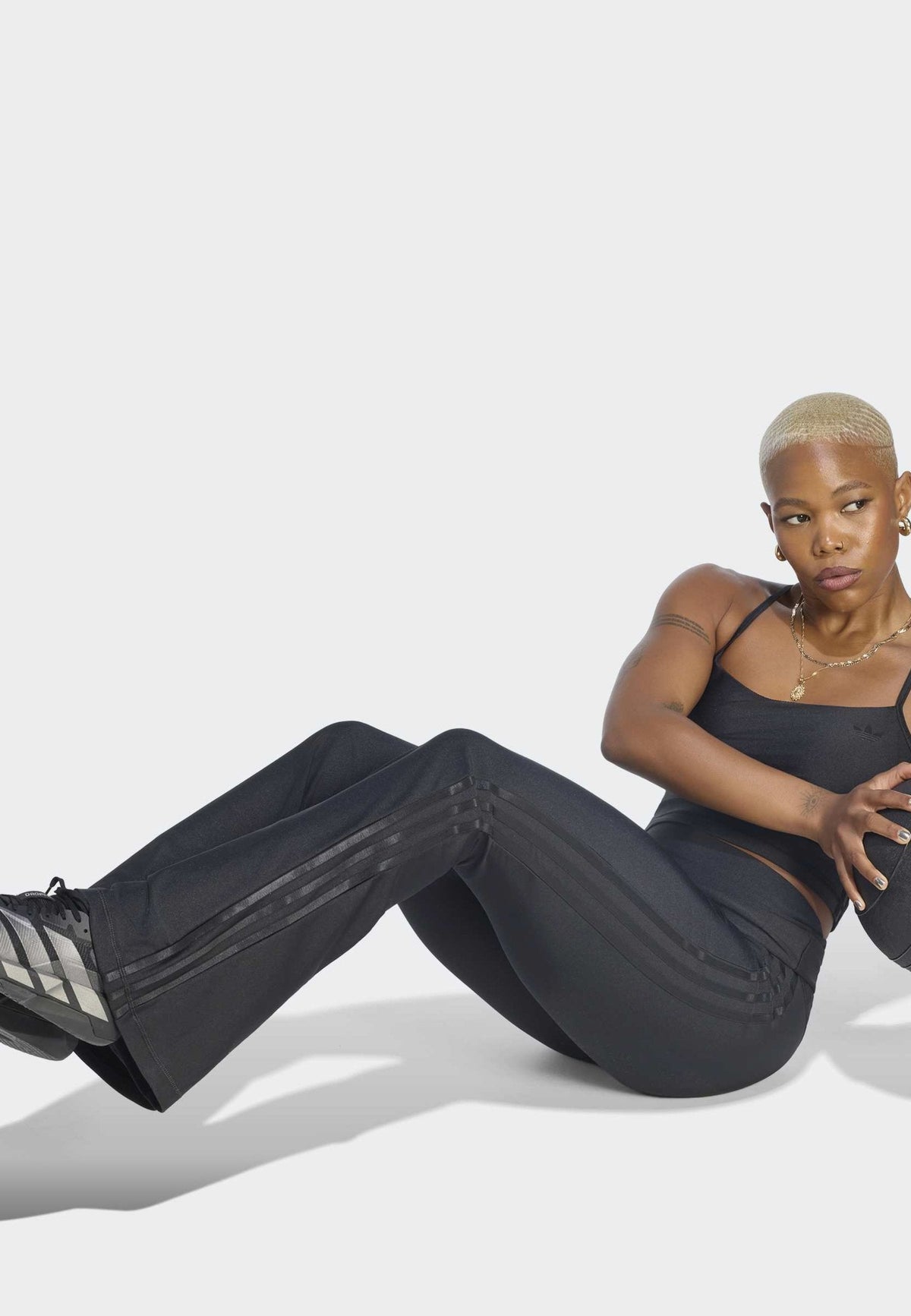 adidas Performance Originals Sport Superstar Full Length – Leggings Femme – black/noir