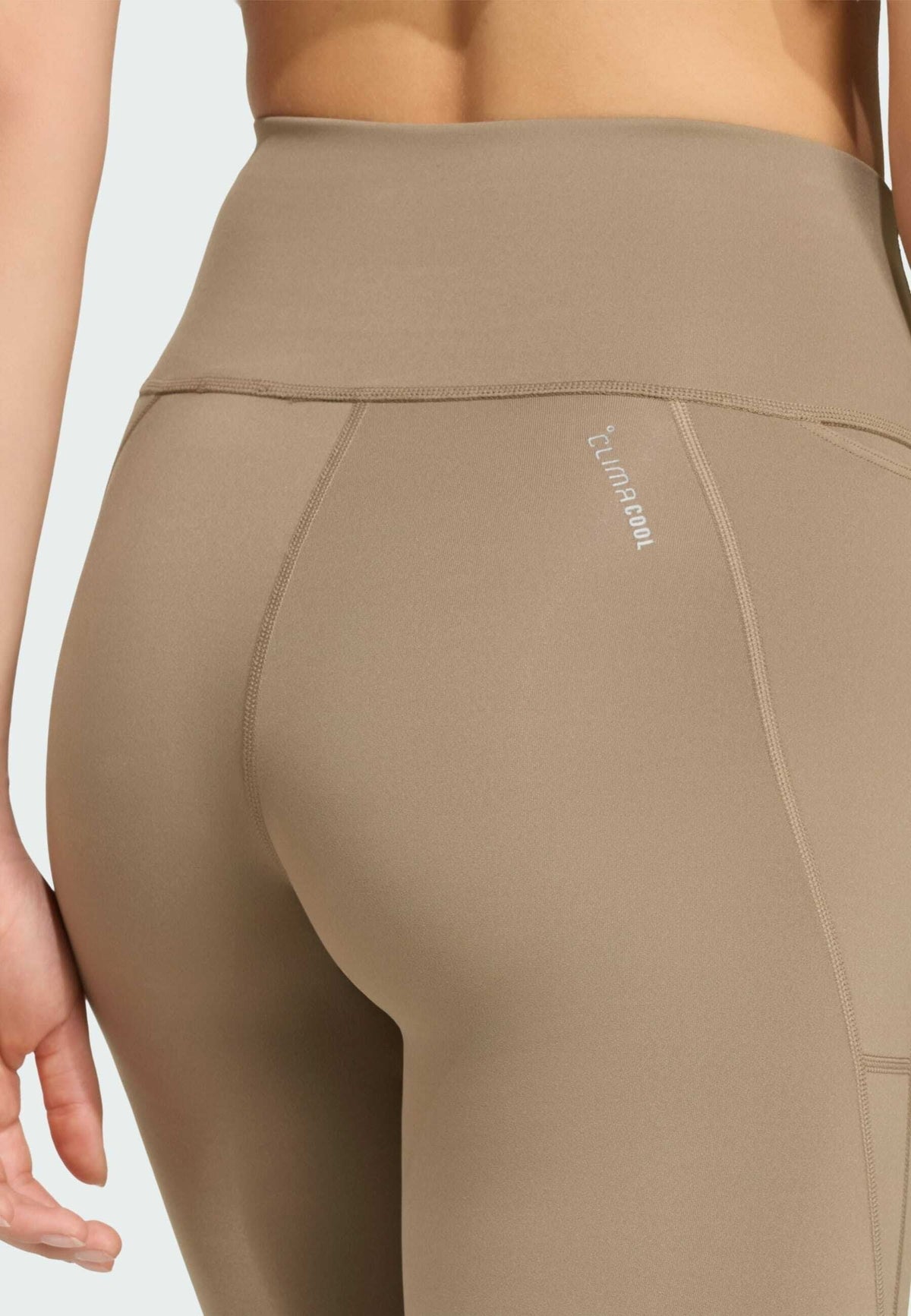 adidas Performance Run Ess 1/1 L – Collants de running Femme – khaki six/kaki