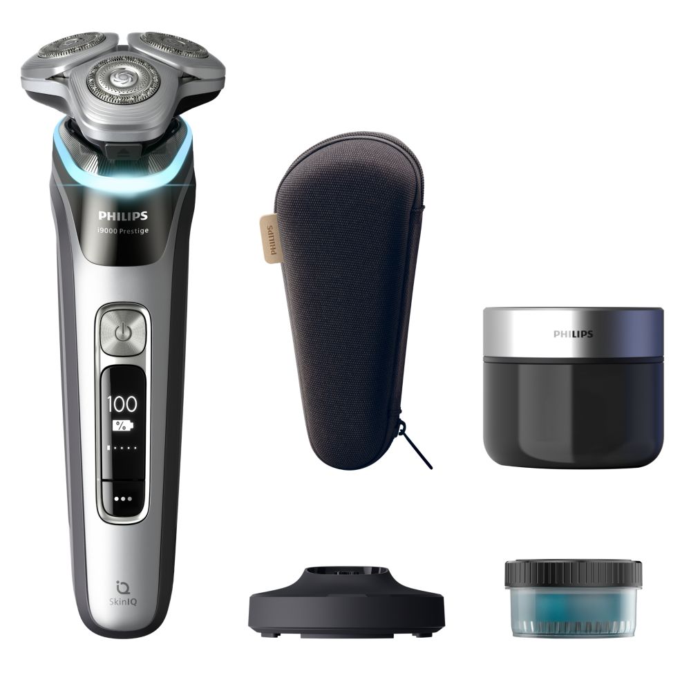 Philips i9000 Prestige Rasoir électrique 100 % étanche avec SkinIQ