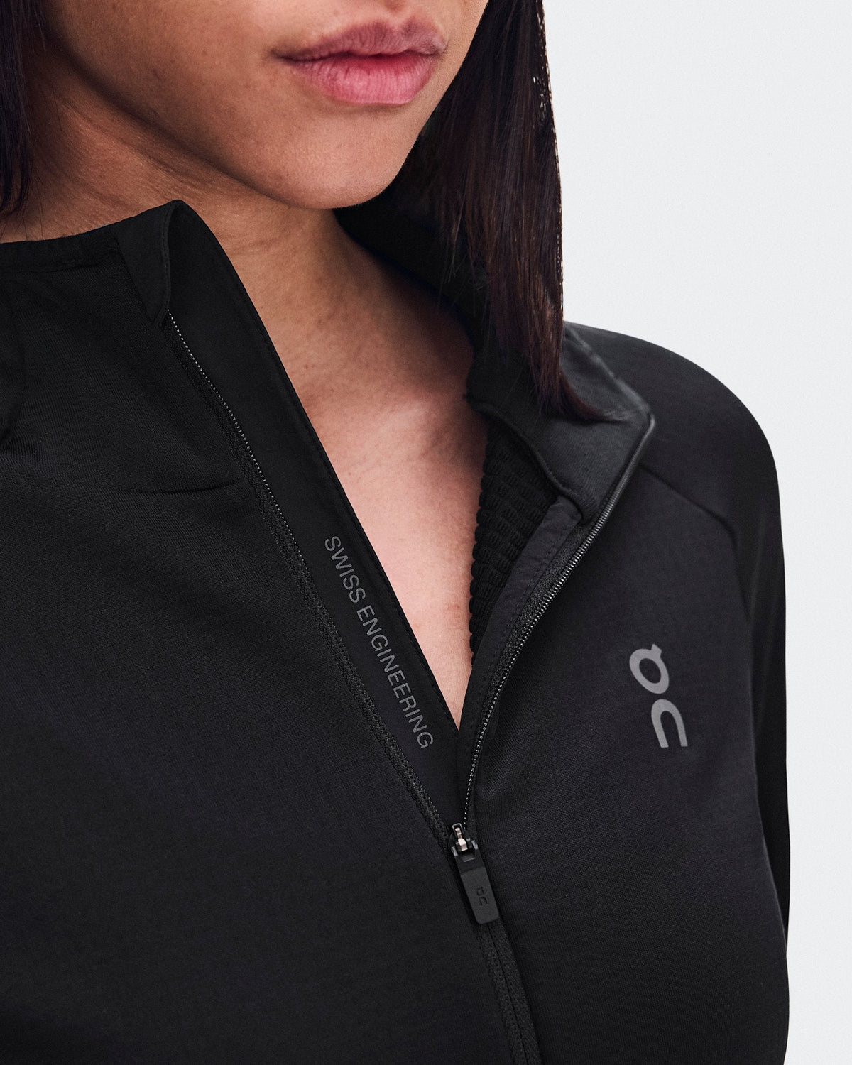  Climate Zip Hoodie femme - Black