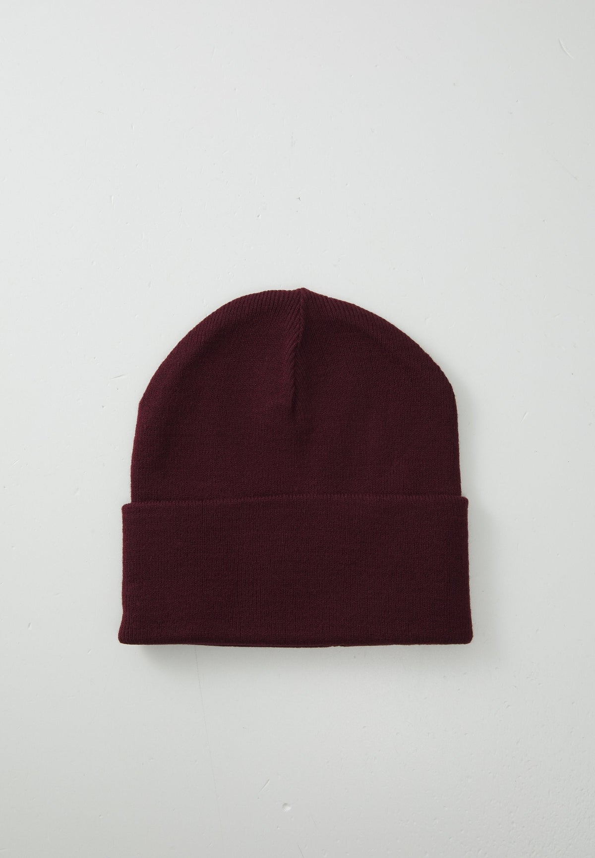 adidas Originals Adicolor Cuff B – Bonnet – maroon/rouge foncé