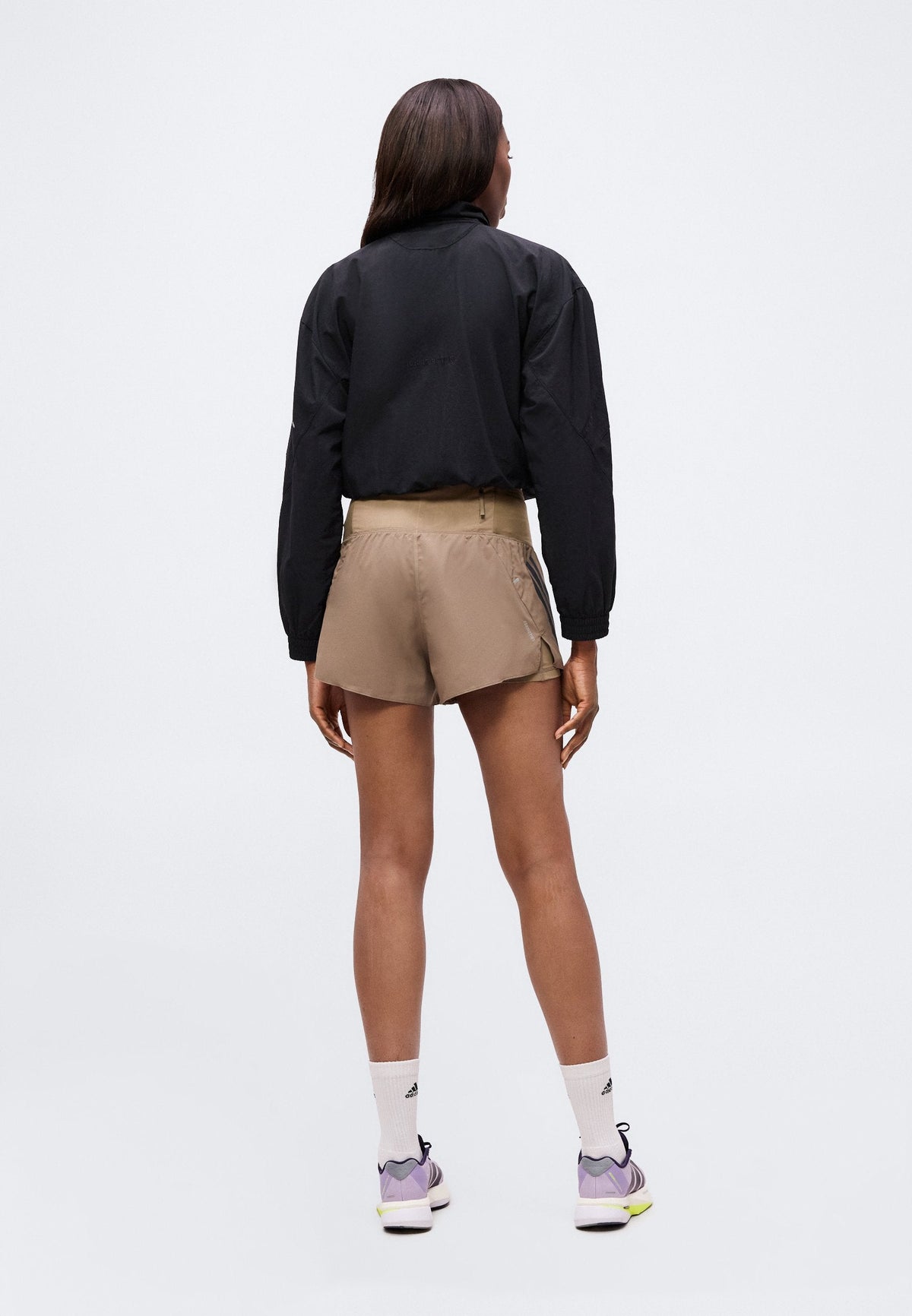 adidas Performance adi365 – Short 2 en 1 Femme – khaki six   black/marron clair