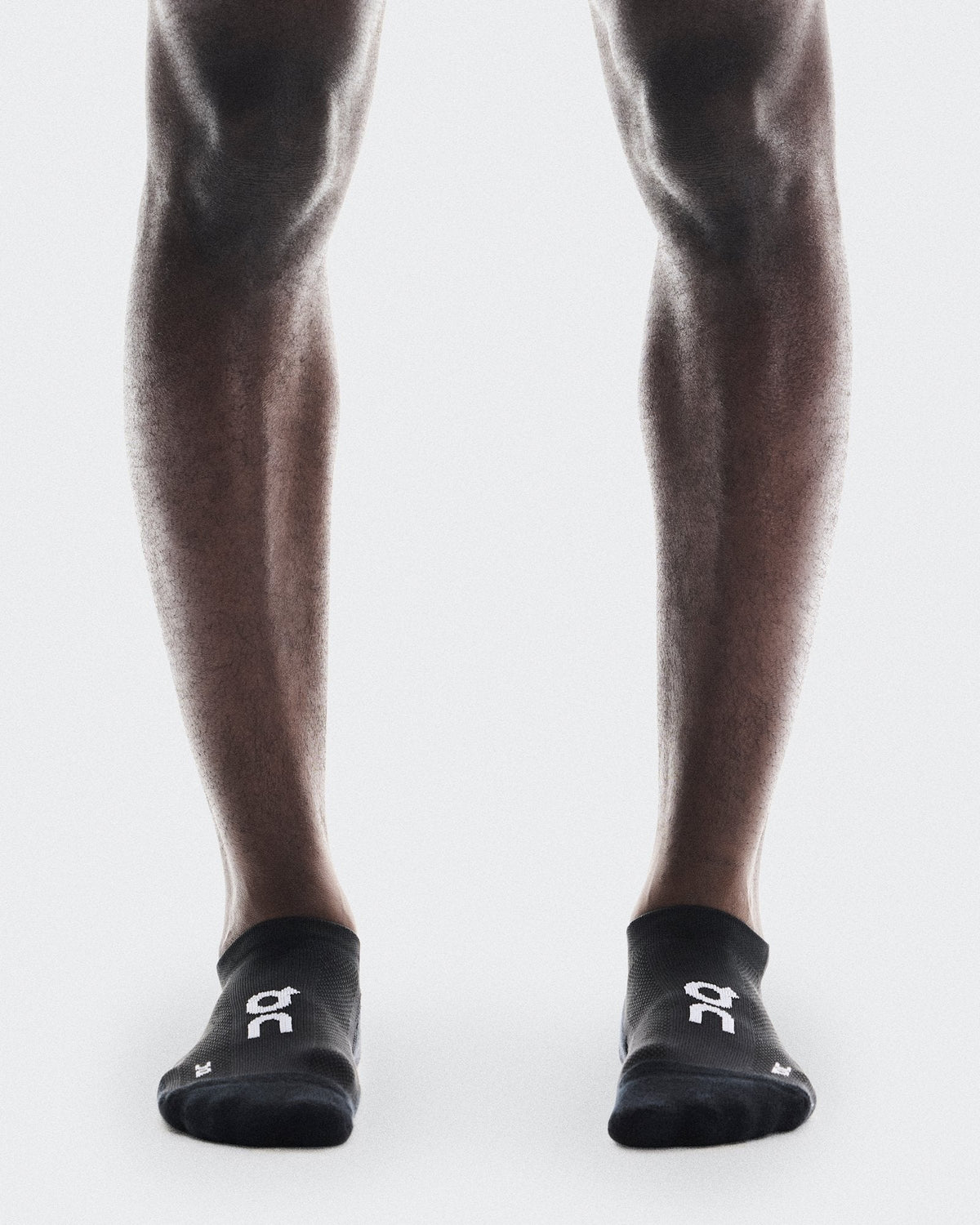 Core Run Sock Low 2P - Black