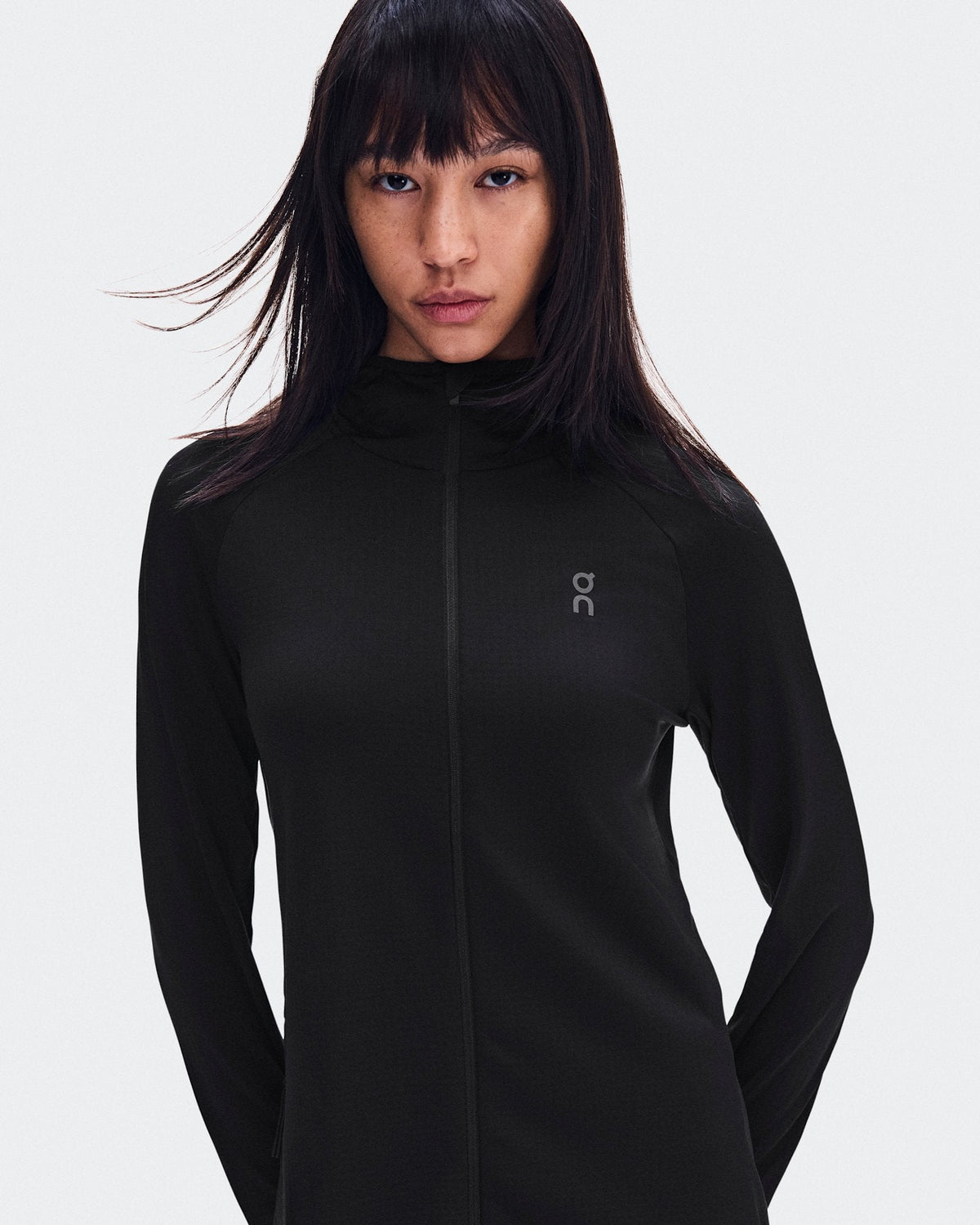  Climate Zip Hoodie femme - Black
