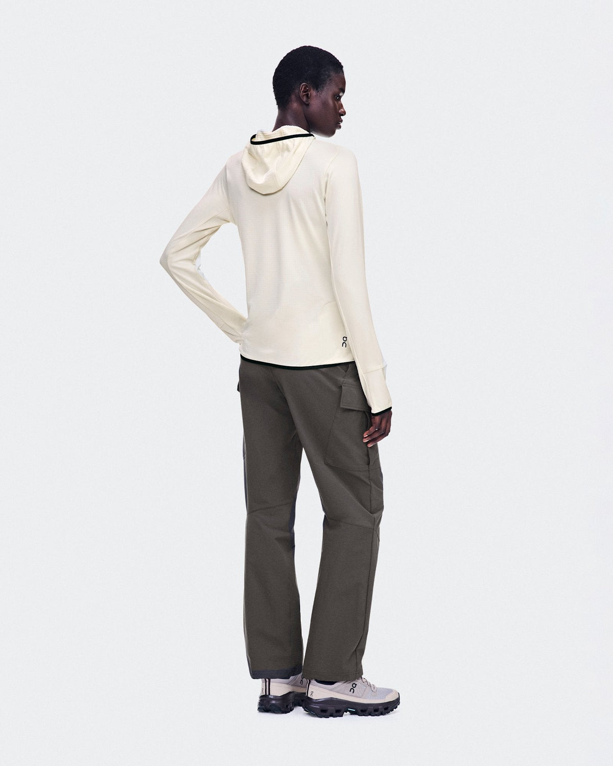  Climate Zip Hoodie femme - Hare