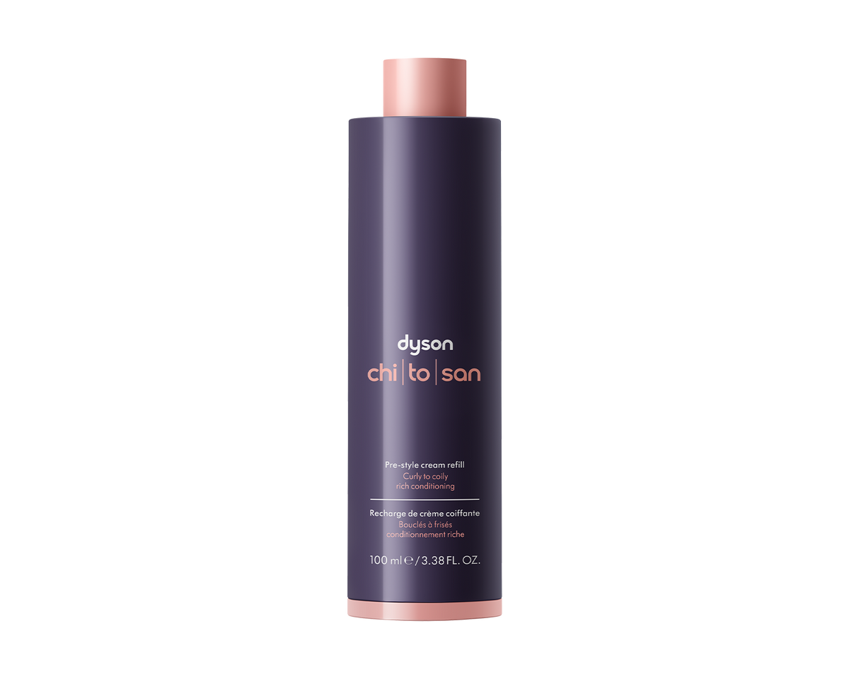 Recharge de crème coiffante Dyson Chitosan™ – Cheveux bouclés à frisés – Riche