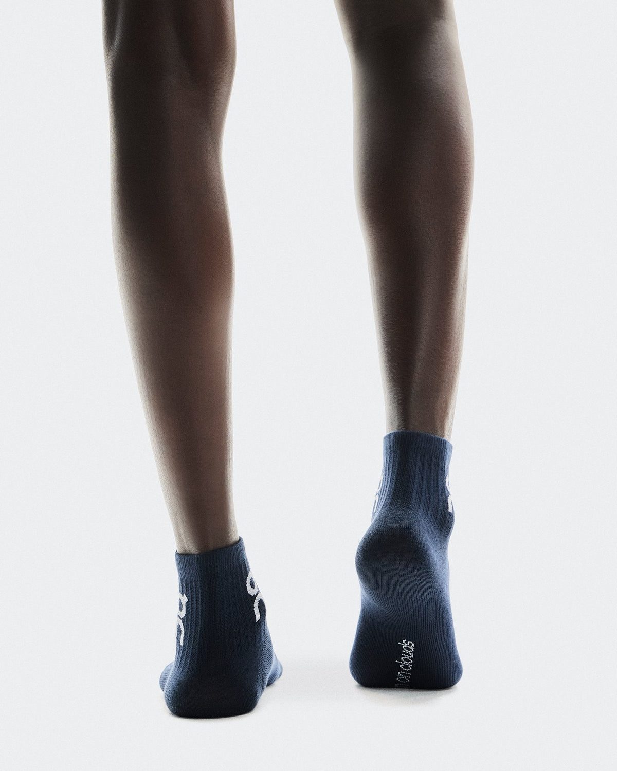 Logo Sock Mid 3P - Navy