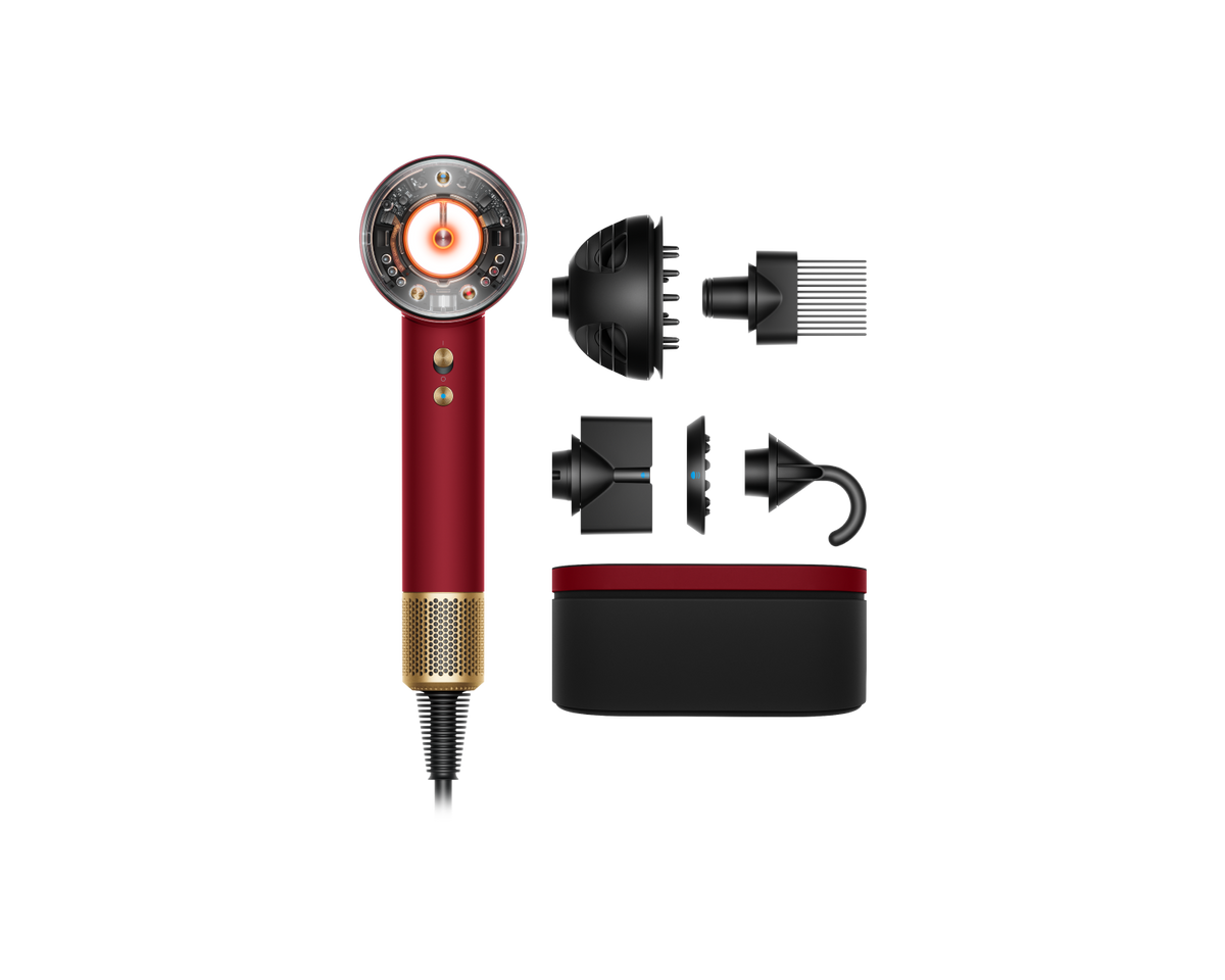 Sèche-cheveux Dyson Supersonic Nural™ – Velours rouge / Or