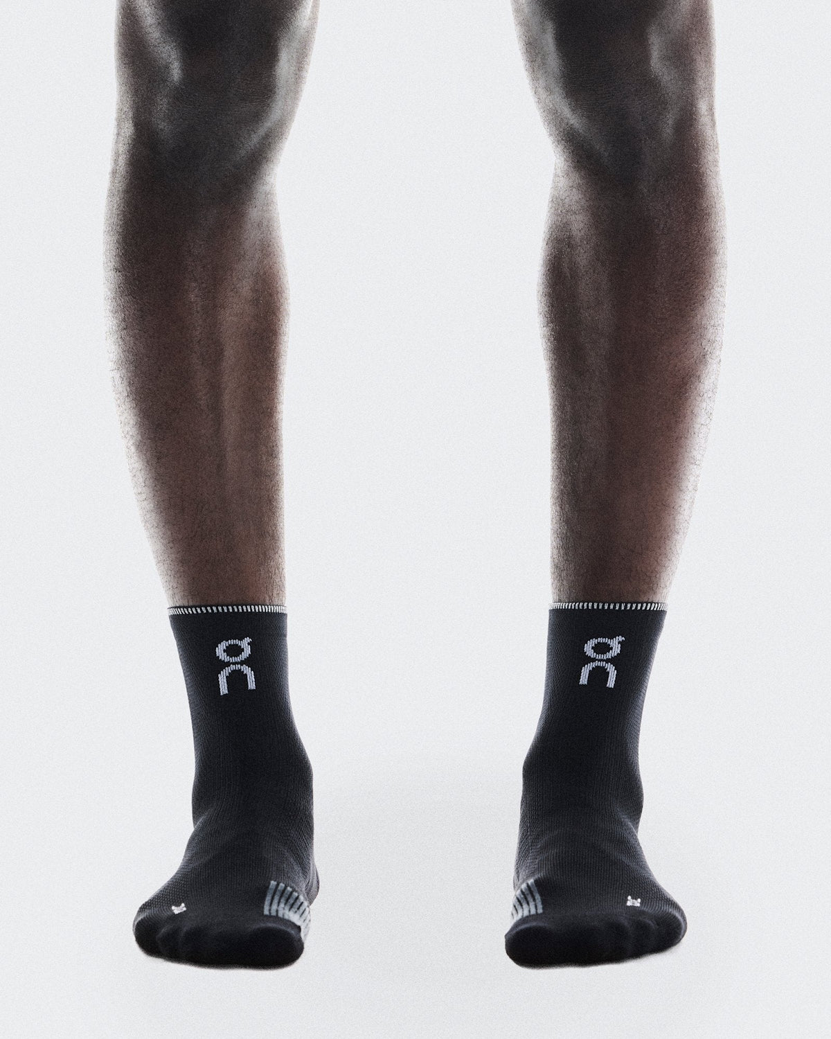 Performance Run Sock Mid - Black | Eclipse