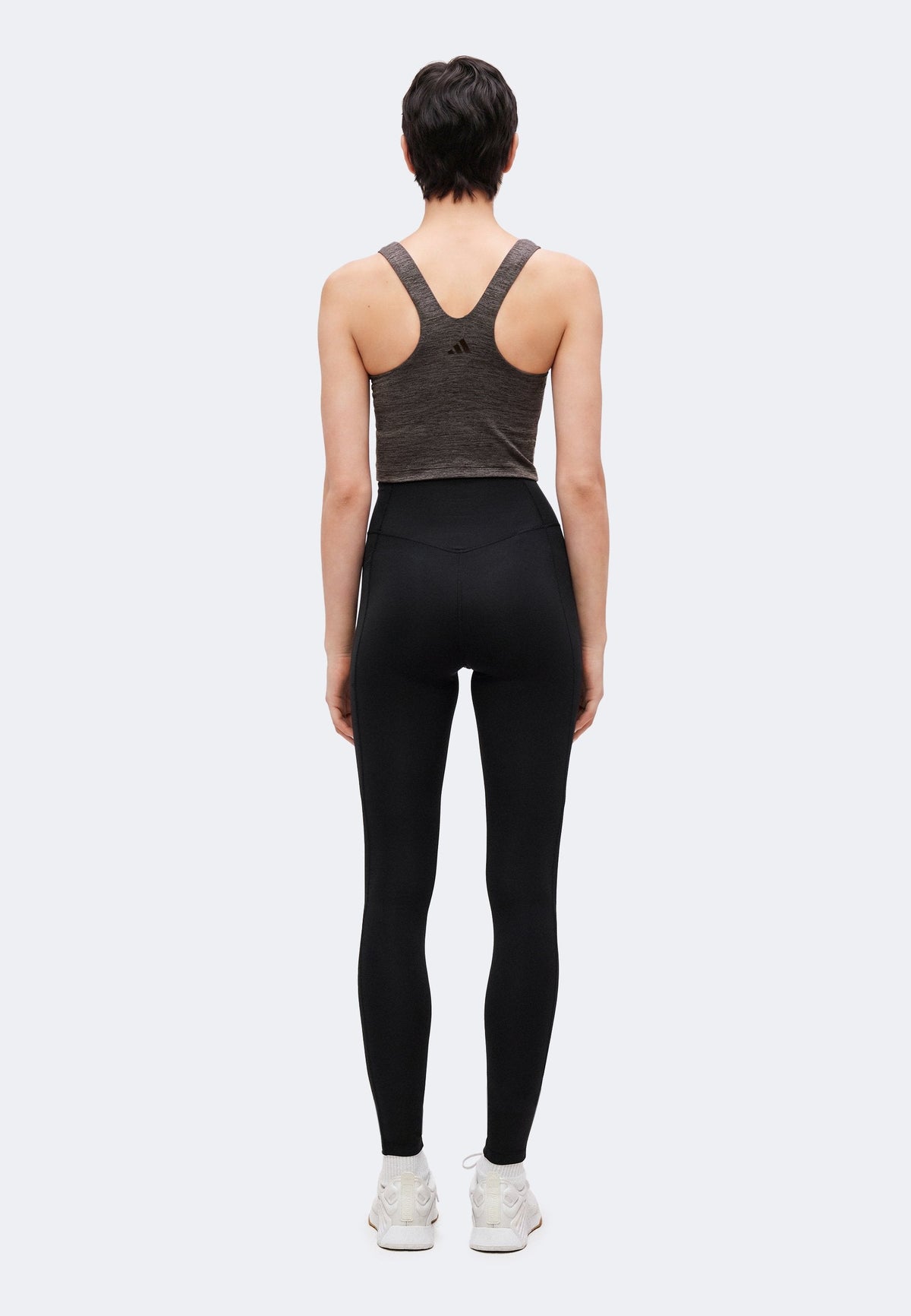 adidas Performance Optime Essentials Stash Pocket Full Length – Leggings Femme – black/noir