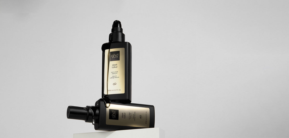 Huile de coiffage lissante ghd sleek talker