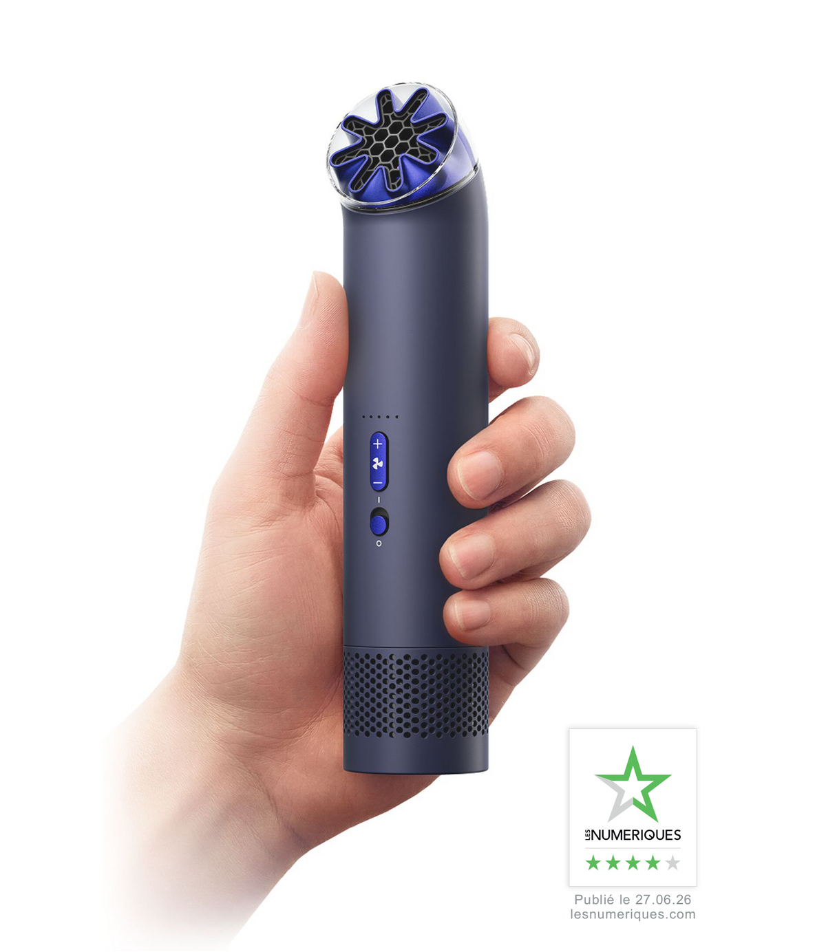 Ventilateur portable Dyson HushJet™ Mini Cool – Bleu Cobalt