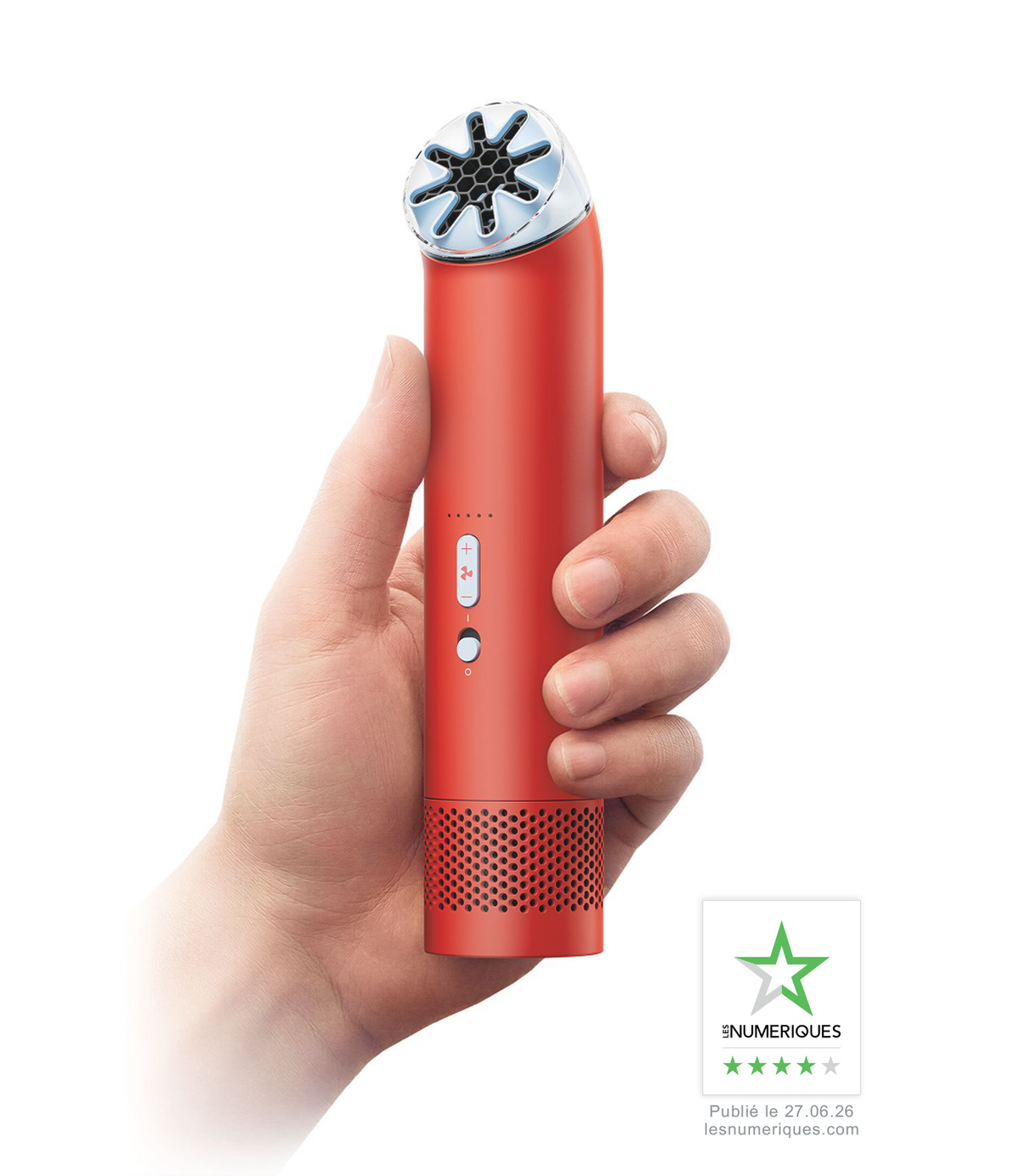 Ventilateur portable Dyson HushJet™ Mini Cool – Rouge Cornaline