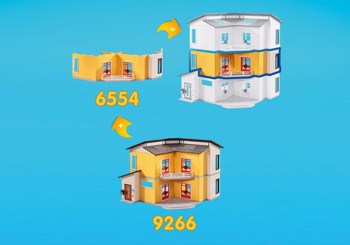 Etage supplémentaire pour Maison moderne