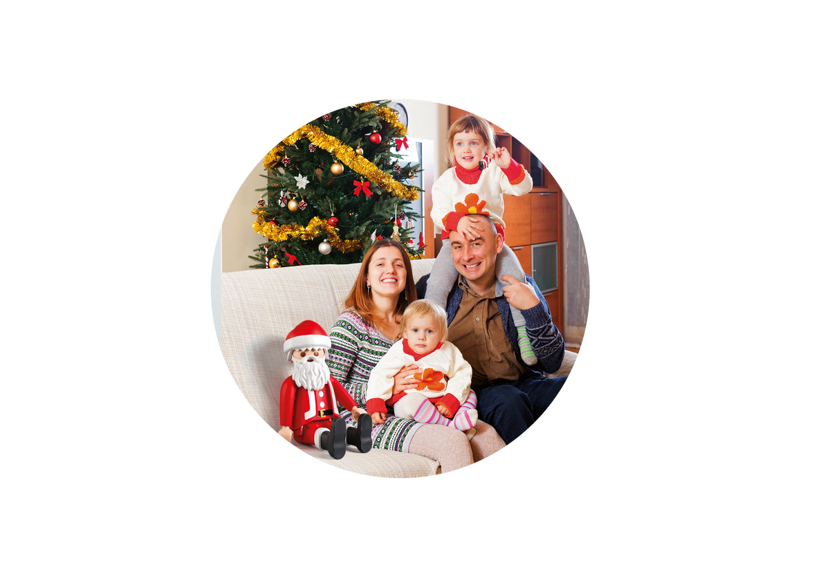 Père Noël PLAYMOBIL format XXL
