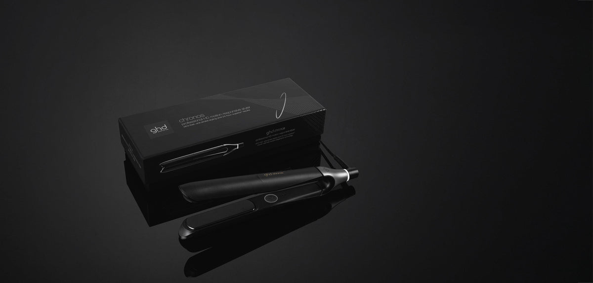 Trio ghd lisseur chronos + brosse + spray