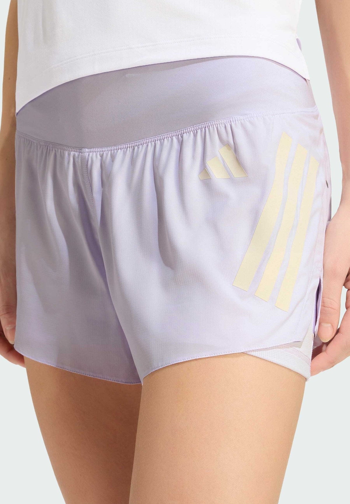 adidas Performance adi365 – Short 2 en 1 Femme – frozen purple/white/violet
