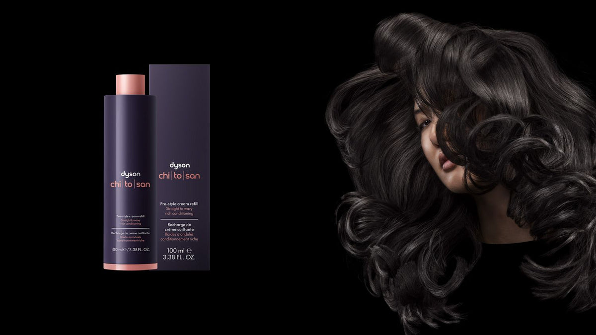 Recharge de crème coiffante Dyson Chitosan™ – Cheveux raides à ondulés – Riche